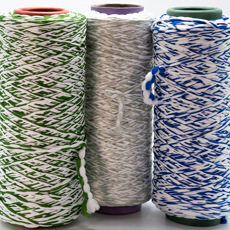 Manufacturer 330D/576F Blue & White /Green & White/ Gray & White100% Polyester Microfiber Mop Yarn