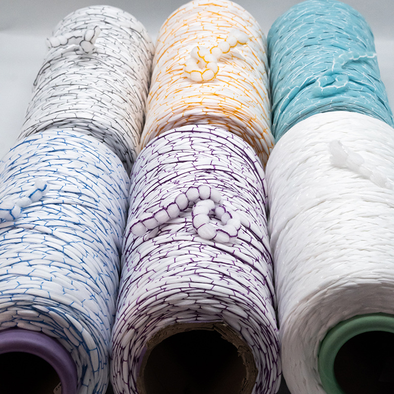 Manufacturer Wholesale Polyester Twisted Microfiber Dty polyester yarn Spun Yarn Material Cotton Yarn For Mops
