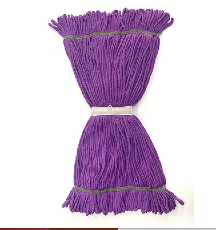 China mop Manufacturers Wholesale Purple microfiber wet mop refill