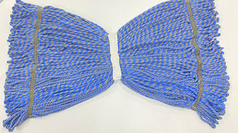 China mop Manufacturers Wholesale Blue/gray microfiber wet mop refill