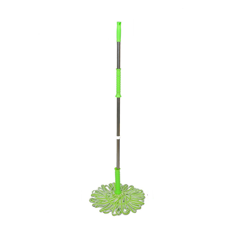 China mop Manufacturers Wholesale 2cm wide microfiber twist mop with stainless handle