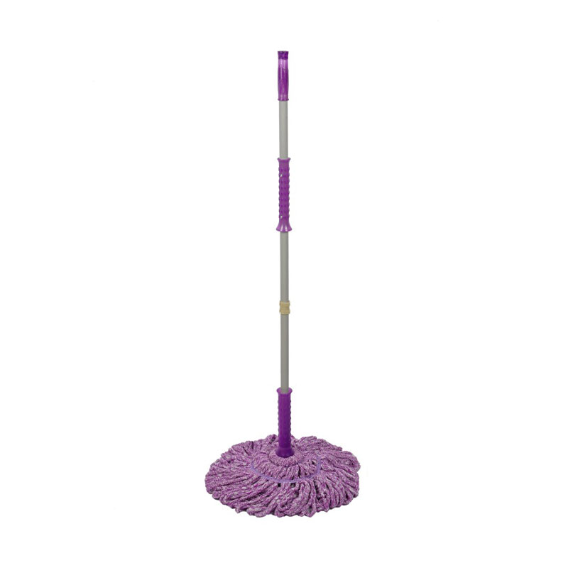 China mop Manufacturers Wholesale Mixed color microfiber twist mop with stainless handle