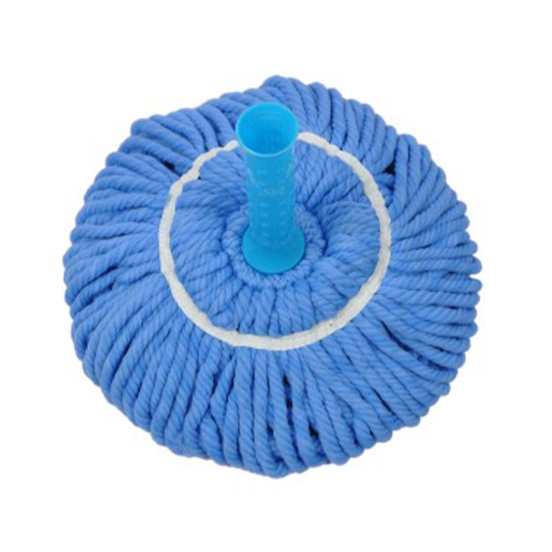 China mop Manufacturers Wholesale Solid color microfiber yarn twist mop refill