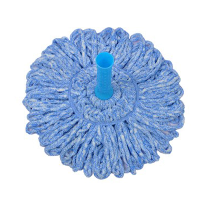 China mop Manufacturers Wholesale Mixed color microfiber yarn twist mop refill