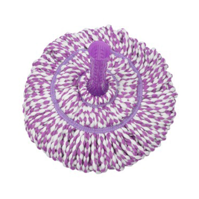 China mop Manufacturers Wholesale Dichromatic microfiber yarn twist mop refill