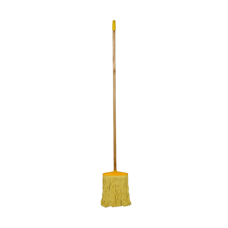 China mop Manufacturers Wholesale Cotton yarn wooden pole mop
