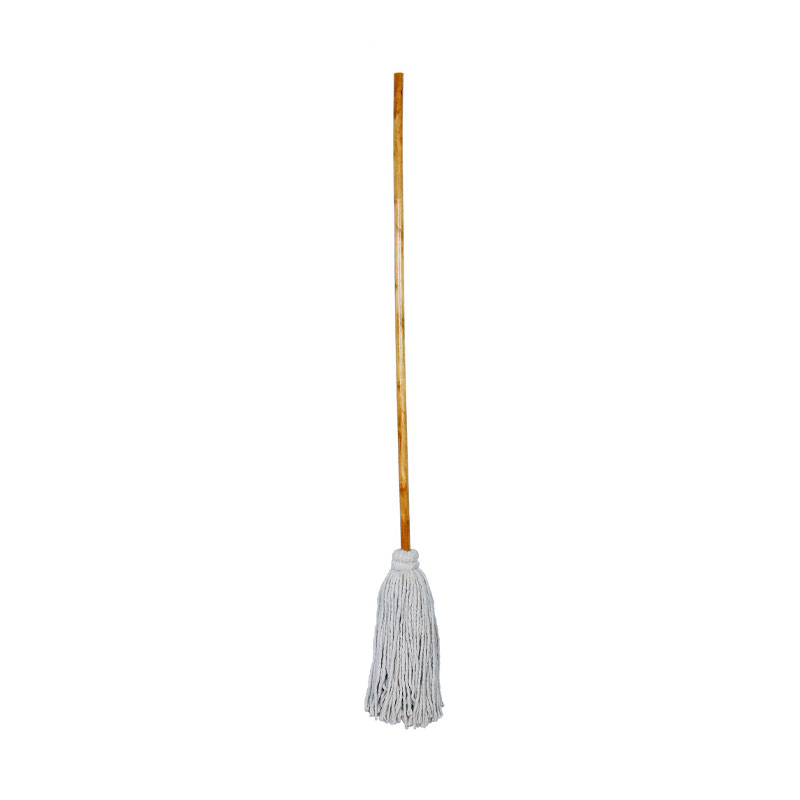 China mop Manufacturers Wholesale Cotton yarn wooden pole mop
