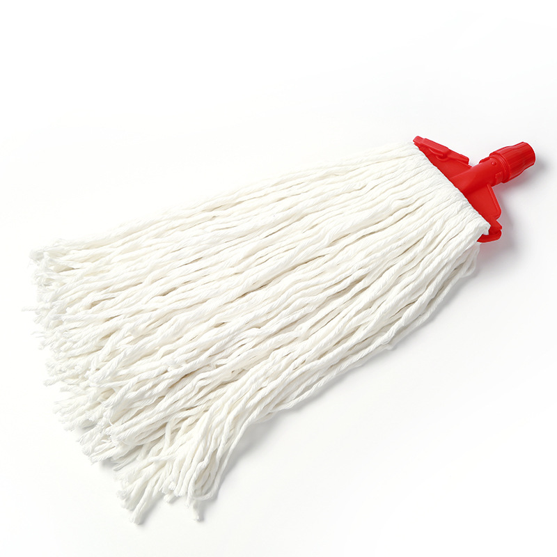 China mop Manufacturers Wholesale Pure white cotton wet mop refill