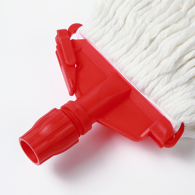 China mop Manufacturers Wholesale Pure white cotton wet mop refill