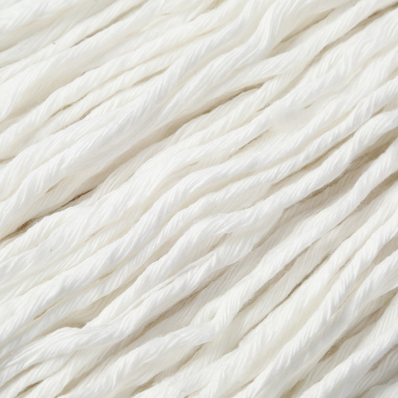 China mop Manufacturers Wholesale Pure white cotton wet mop refill