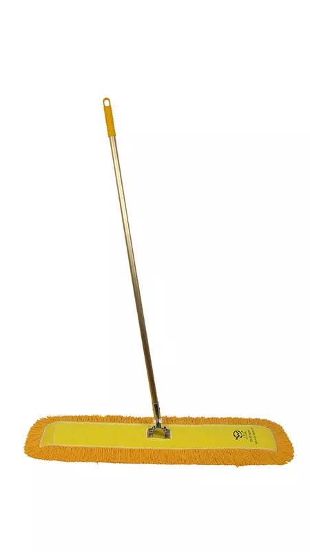 China mop Manufacturers Wholesale Yellow Dry Dust Mop for Industrial Purpose