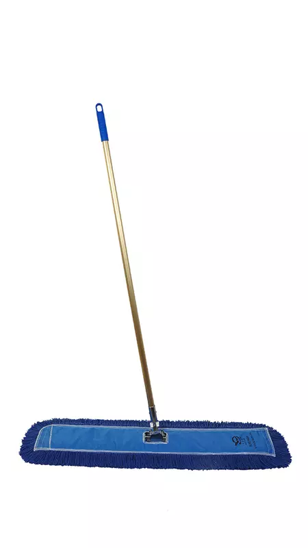 China mop Manufacturers Wholesale Blue Dry Dust Mop for Industrial Purpose