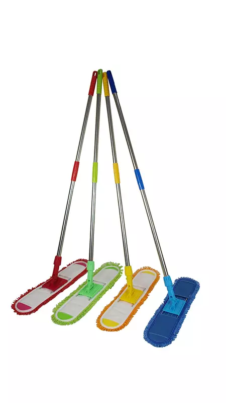 China mop Manufacturers Wholesale Orange Foldable Flat Mop