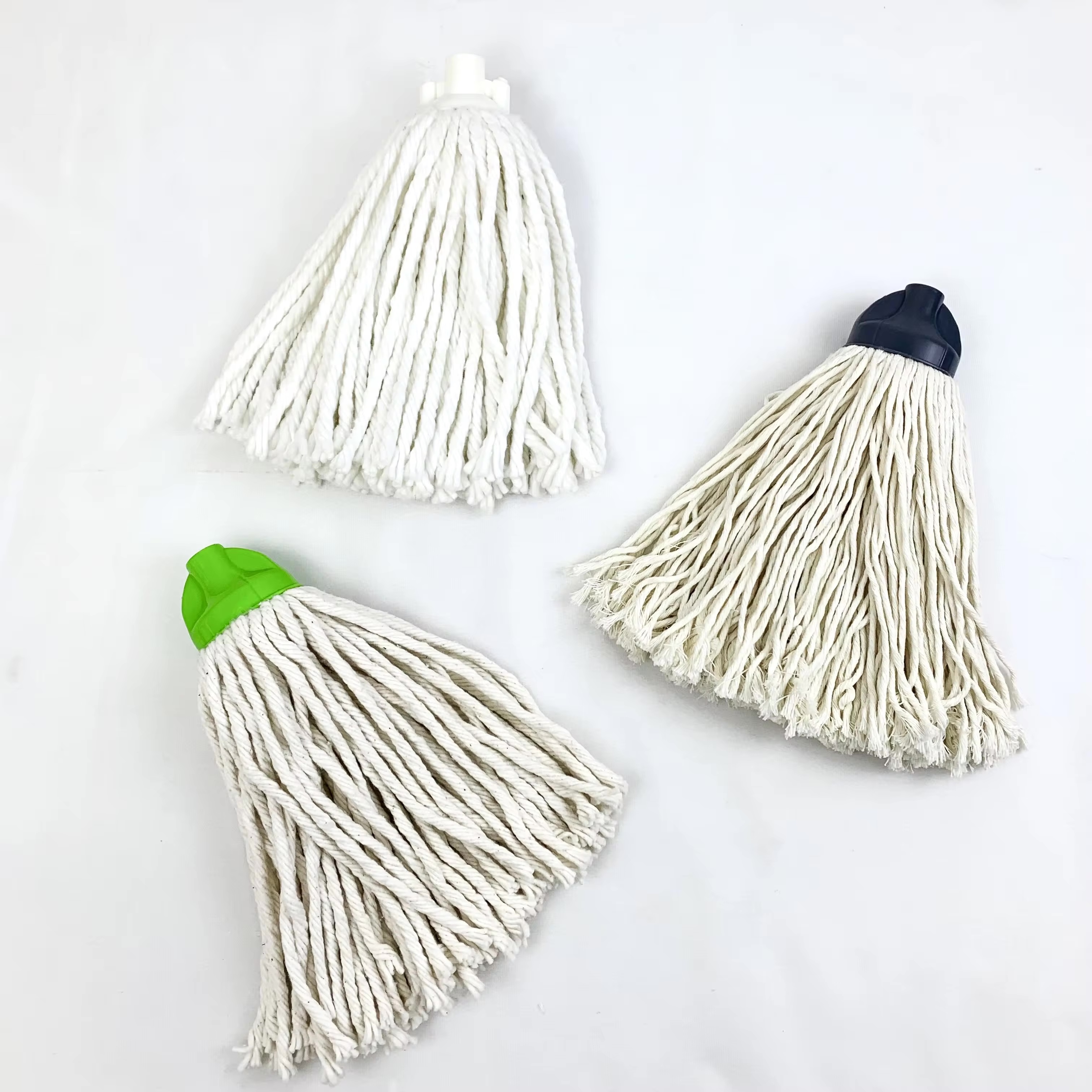 China mop Manufacturers Wholesale Household cotton polyester blende wet mop head easy clean mop
