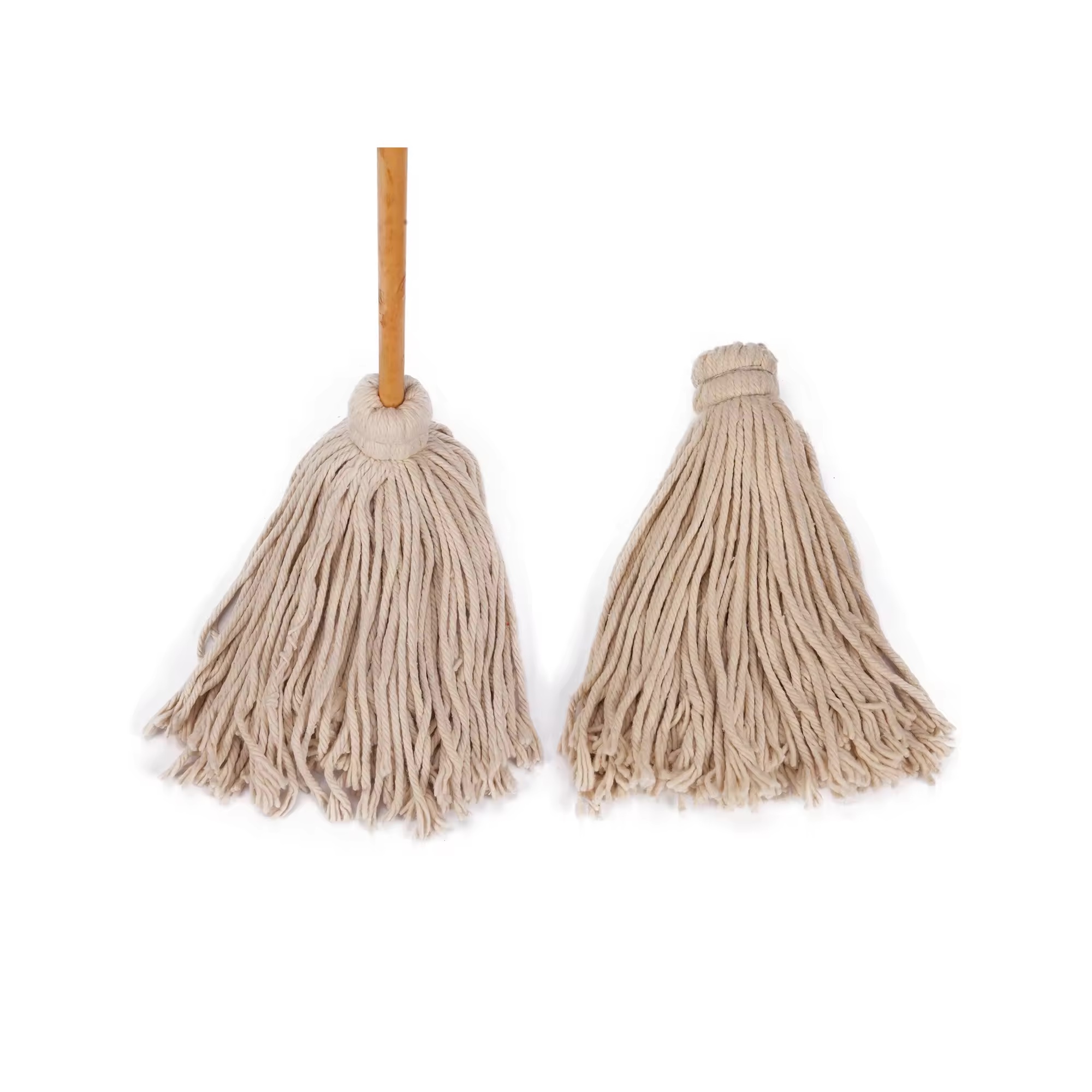 China mop Manufacturers Wholesale floor cleaning recycled cotton mop with wooden handle