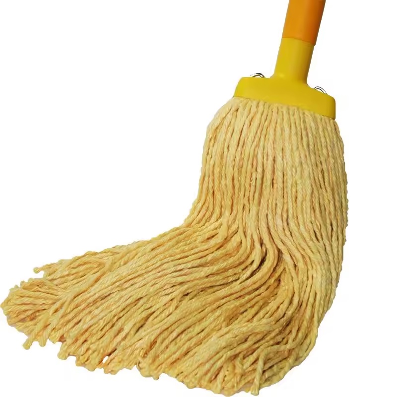 China mop Manufacturers Wholesale household floor cleaning wet cotton deck mop head