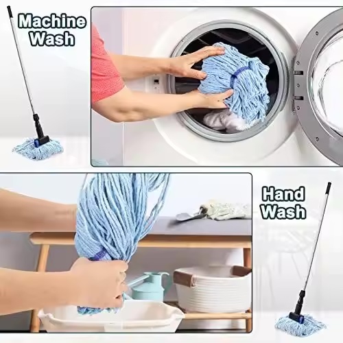 China mop Manufacturers Wholesale wet mop strong absorbent mop and decontamination cotton mop head
