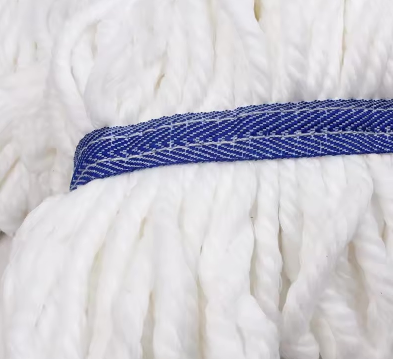China mop Manufacturers Wholesale Industrial microfiber wet mop head for cleaning