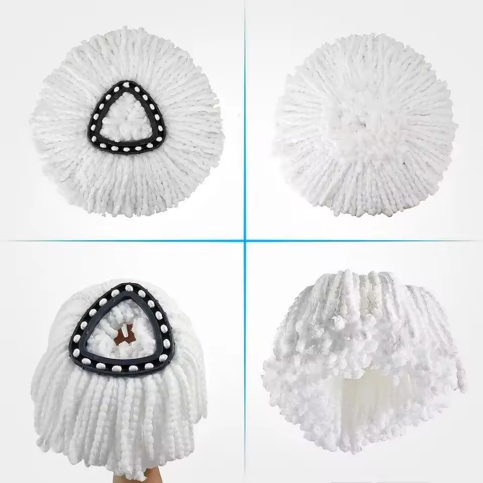 China mop Manufacturers Wholesale Replacement Microfiber Mop Head Easy Cleaning Refill For O-Cedar Spin Mop