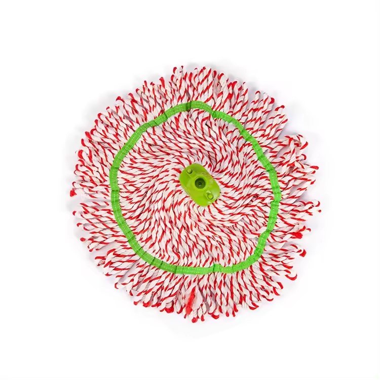 China mop Manufacturers Wholesale Microfiber Yarn Mop Head wet and dry mop head