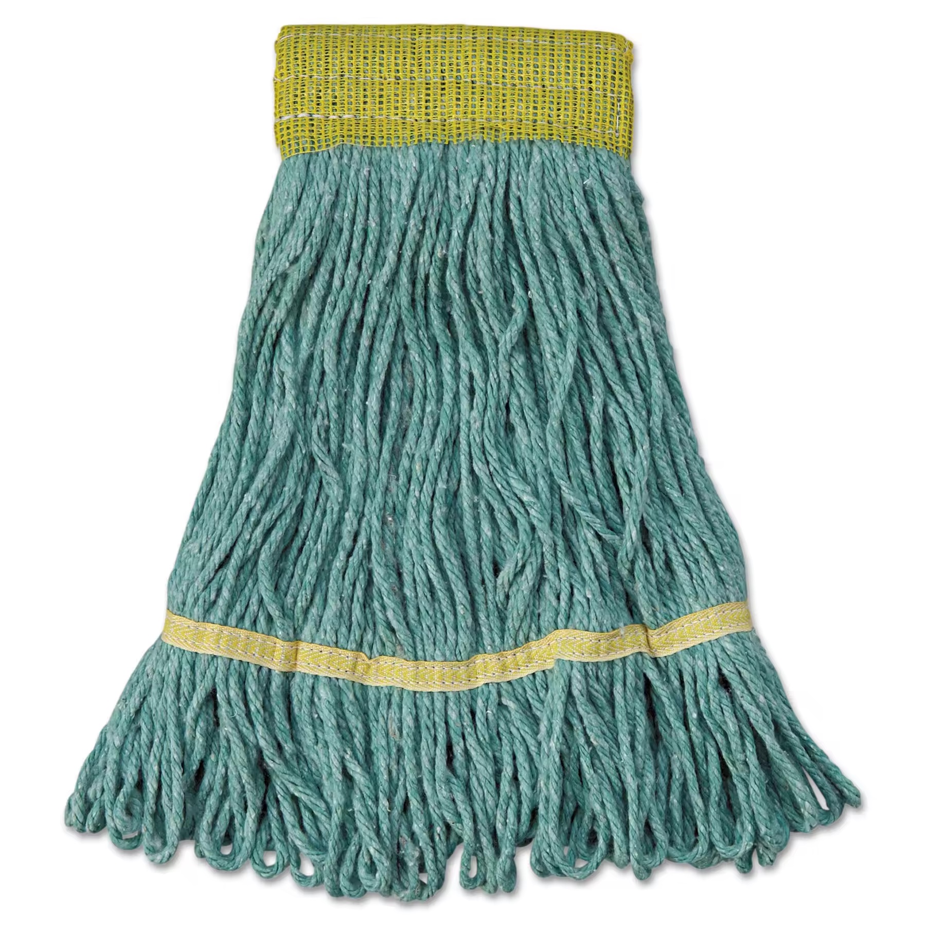 China mop Manufacturers Wholesale Colorful Industrial Loop end Wet small Cotton Mop Heads supplier