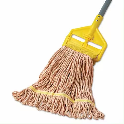China mop Manufacturers Wholesale Colorful Industrial Loop end Wet small Cotton Mop Heads supplier
