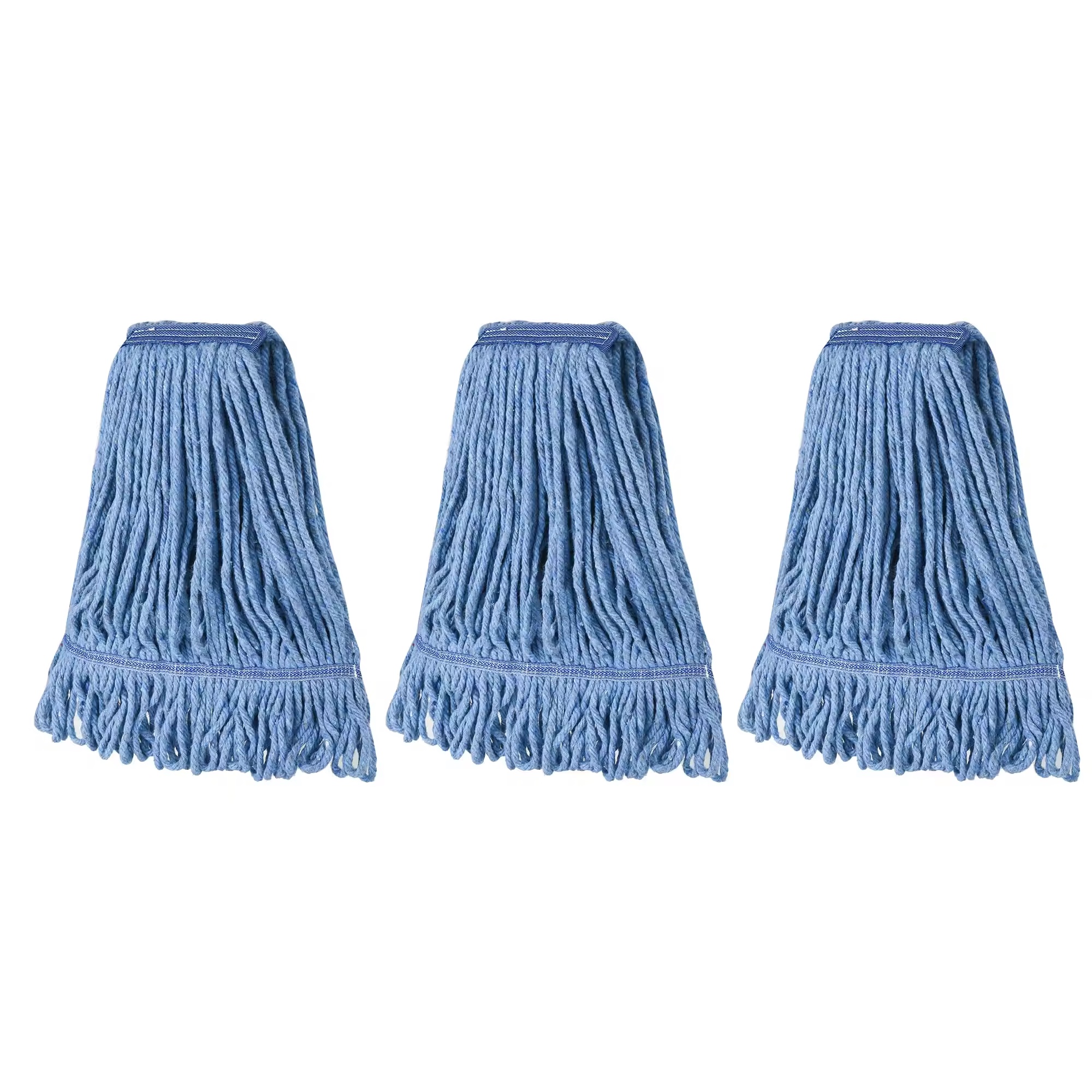 China mop Manufacturers Wholesale Loop-End Cotton String Mop Head Heavy Duty String mop Refills, Mop Head Replacement for Home/Industrial/Commercial Cleaning