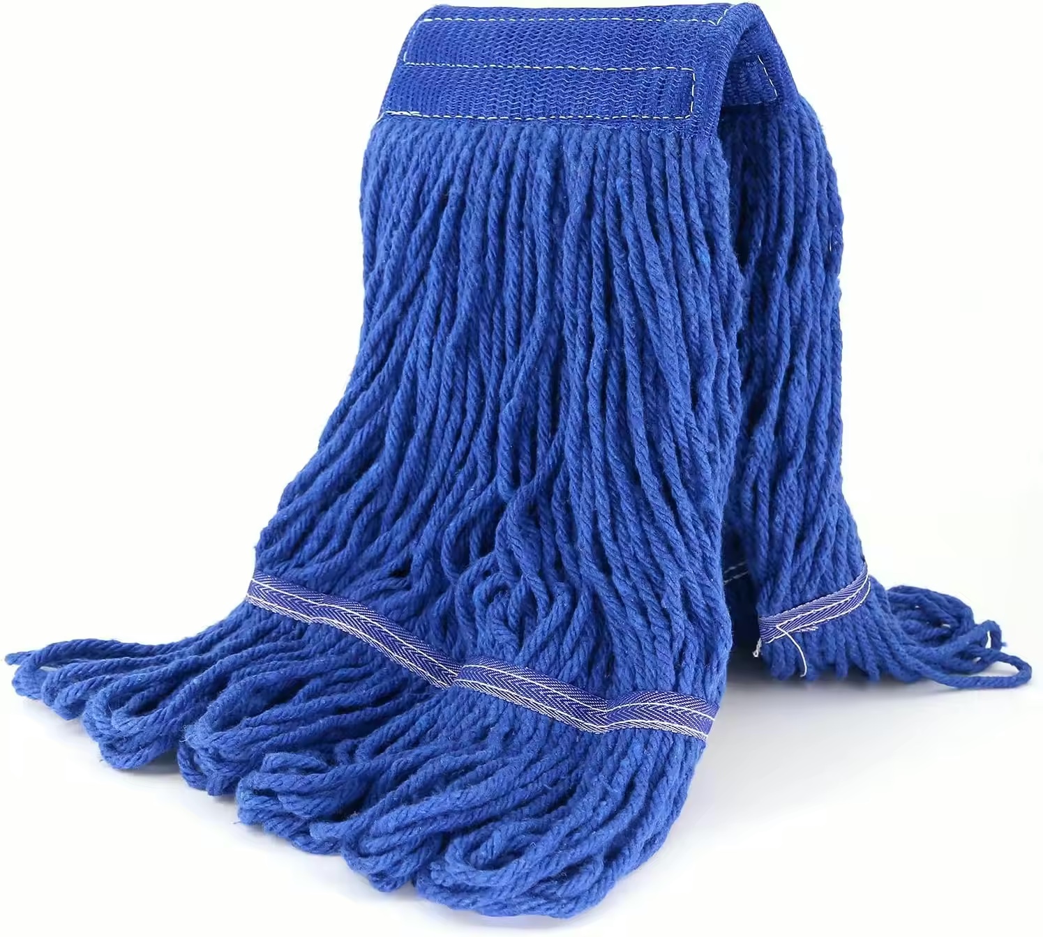 China manufacture custom easy replace cotton mop head for dining room rubbermaid clip mop