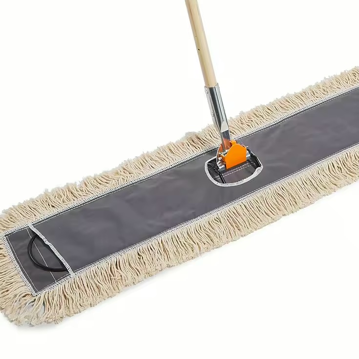 Professional Cut-End Industrial Cotton Cleaning Dust Mop Head