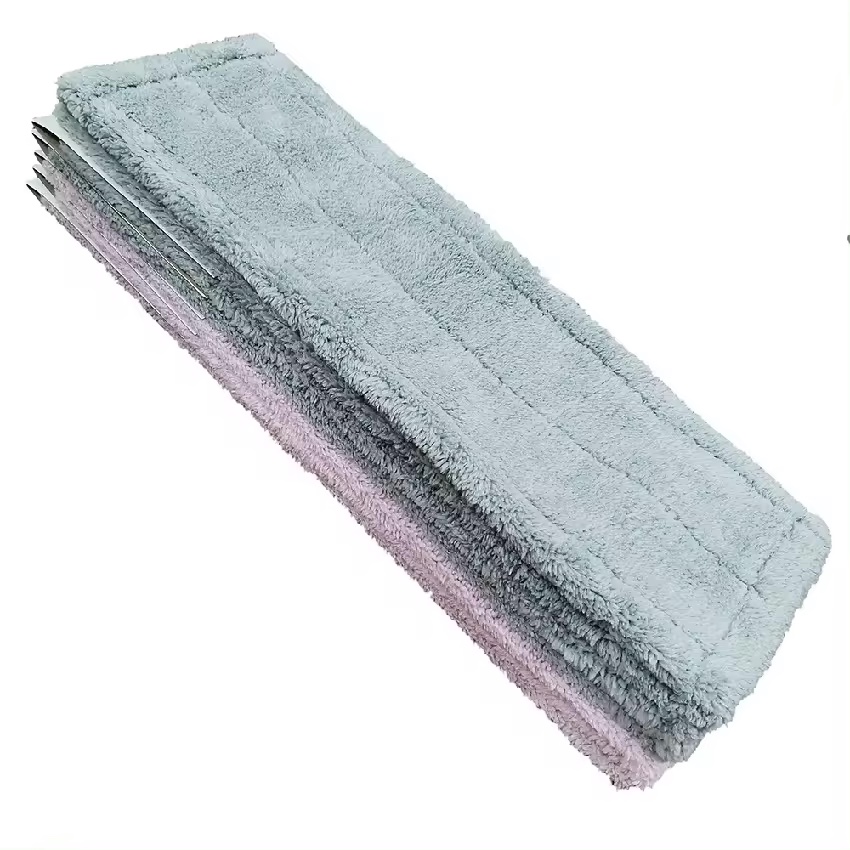 China Manufacturer wholesale microfiber mop head/ refill microfiber mop pad/flat mop head cleaning mop