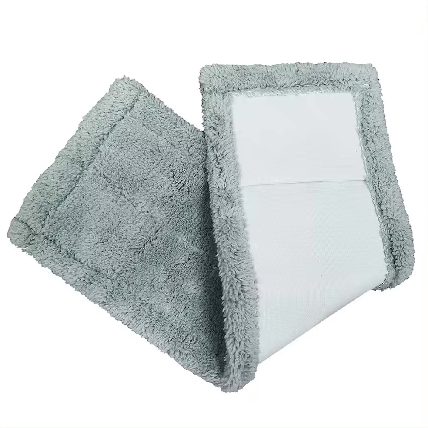 China Manufacturer wholesale microfiber mop head/ refill microfiber mop pad/flat mop head cleaning mop