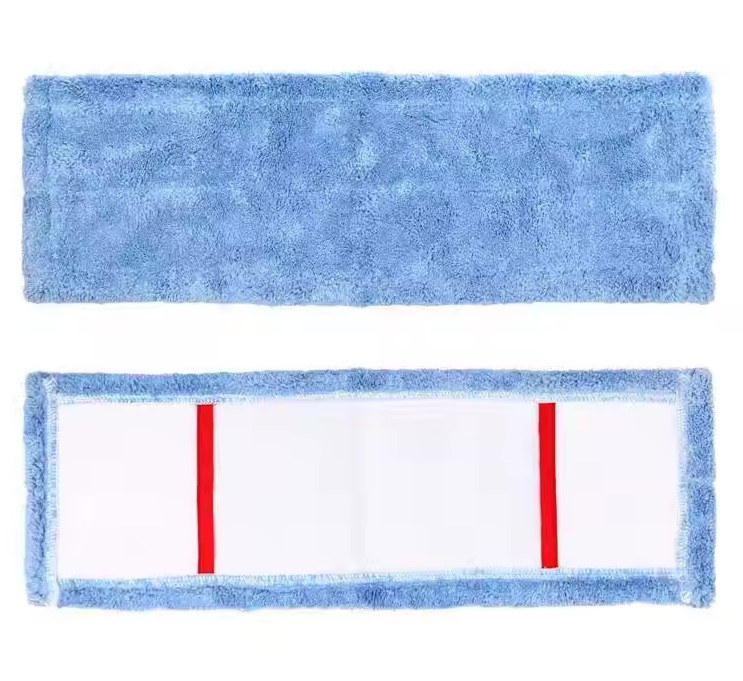 Microfiber Folding Handle Mop floor Cleaning Flat Floor Mop Head Refill Pad for Flat Mop