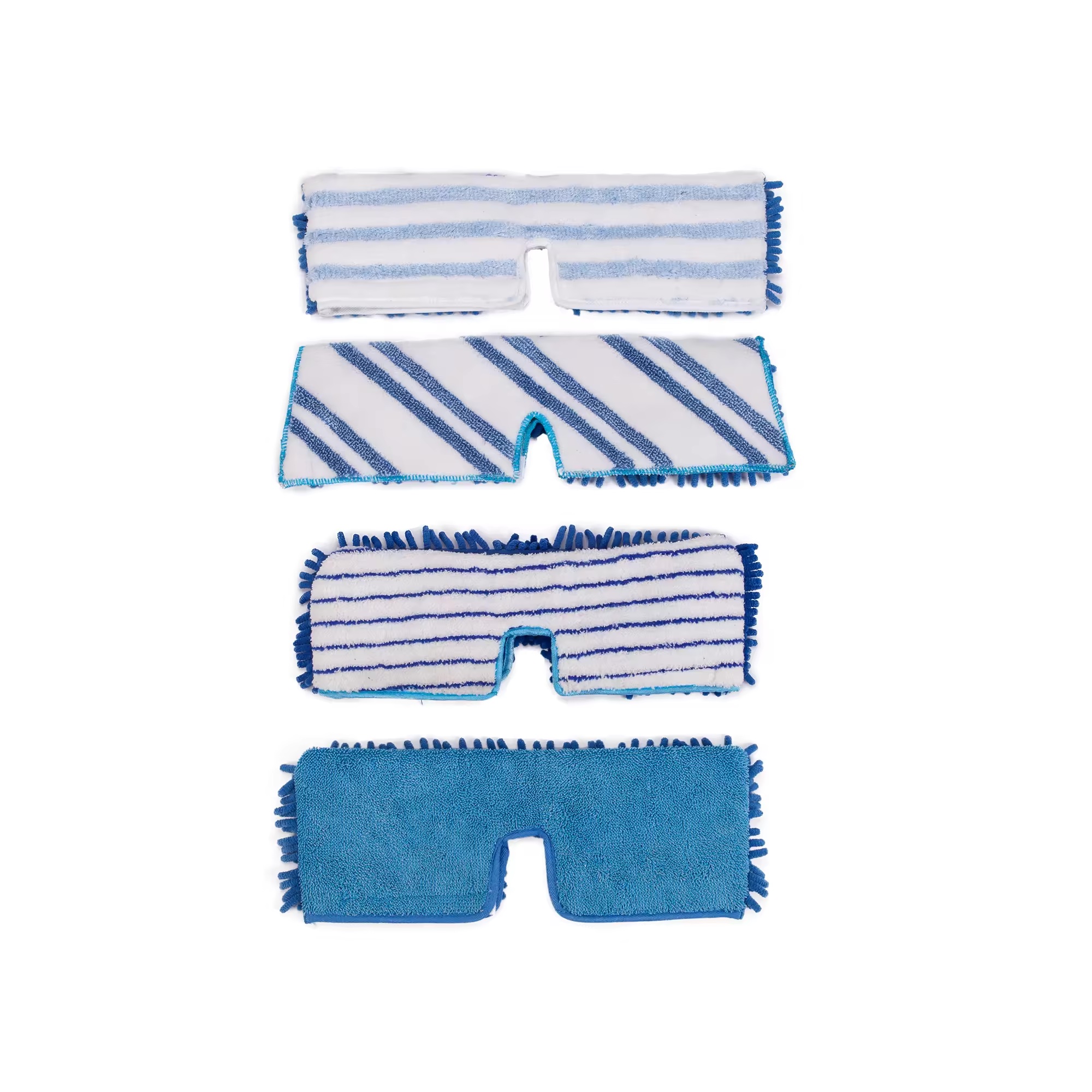 Blue 18 inch Washable Microfiber Dust Mop Commercial Mop Head Replacement