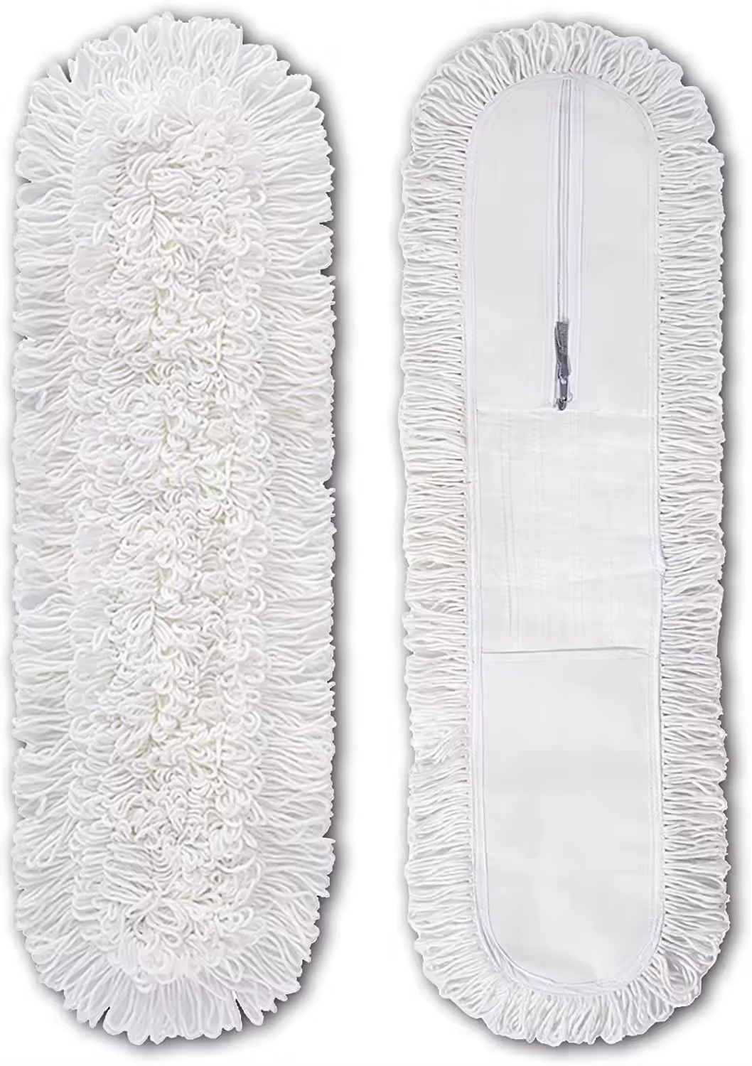 Cotton yarn mop head for flat mop refill