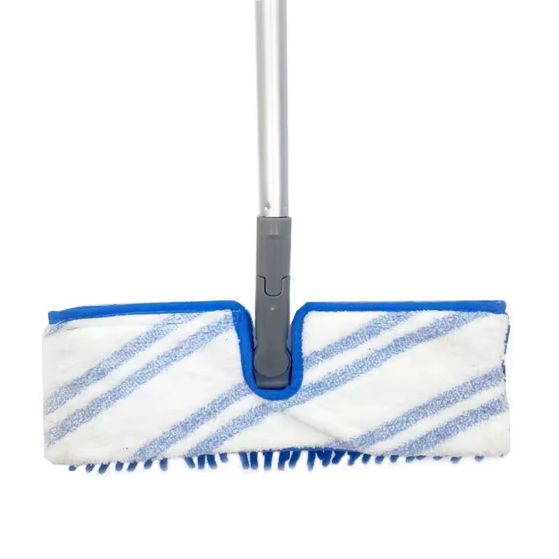 Microfiber dust mop refill flat mop chenille microfiber double side mop pad