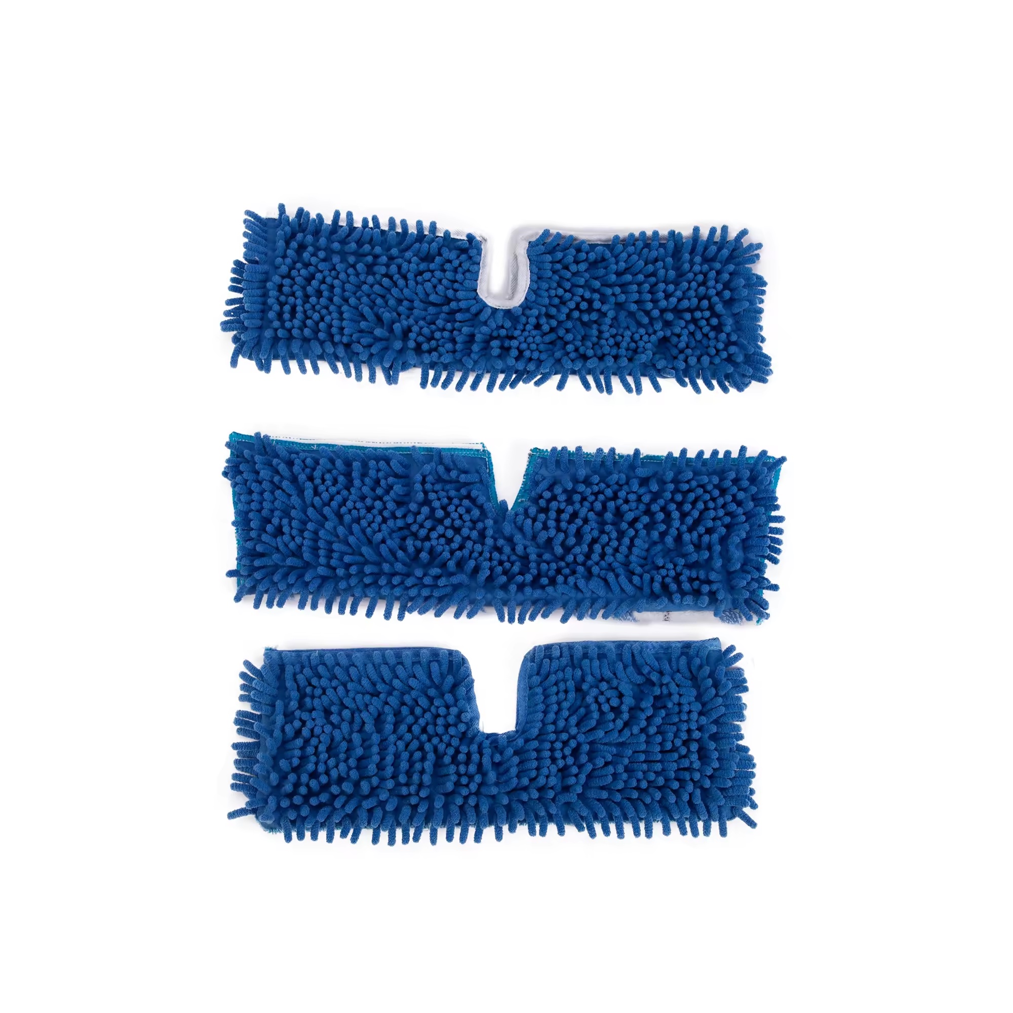 Dry/Wet Use Washable Reusable Double-Sided Washable Microfiber Chenille Mop Head Replacement Pads