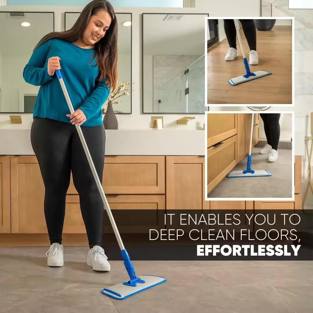 Wholesale Dust Mop Head Floor Cleaning Flat Spray Mop Replacement Refill Microfiber Twist Mop Pad
