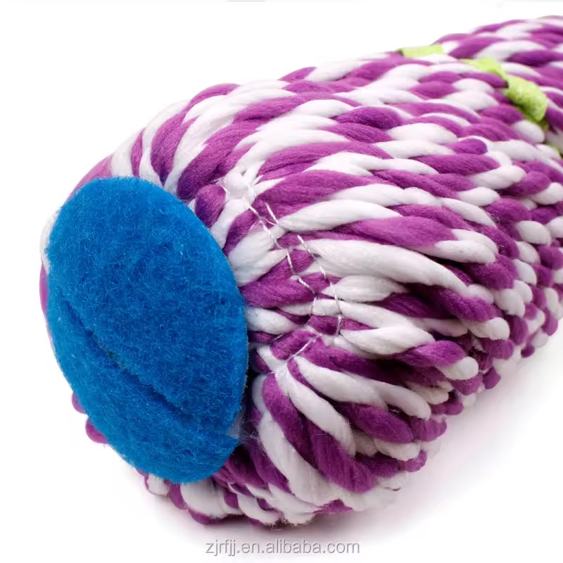 mop head refill Hand Release Self-Wringing Ratchet Twist Dry Wet convenient microfiber twist mop