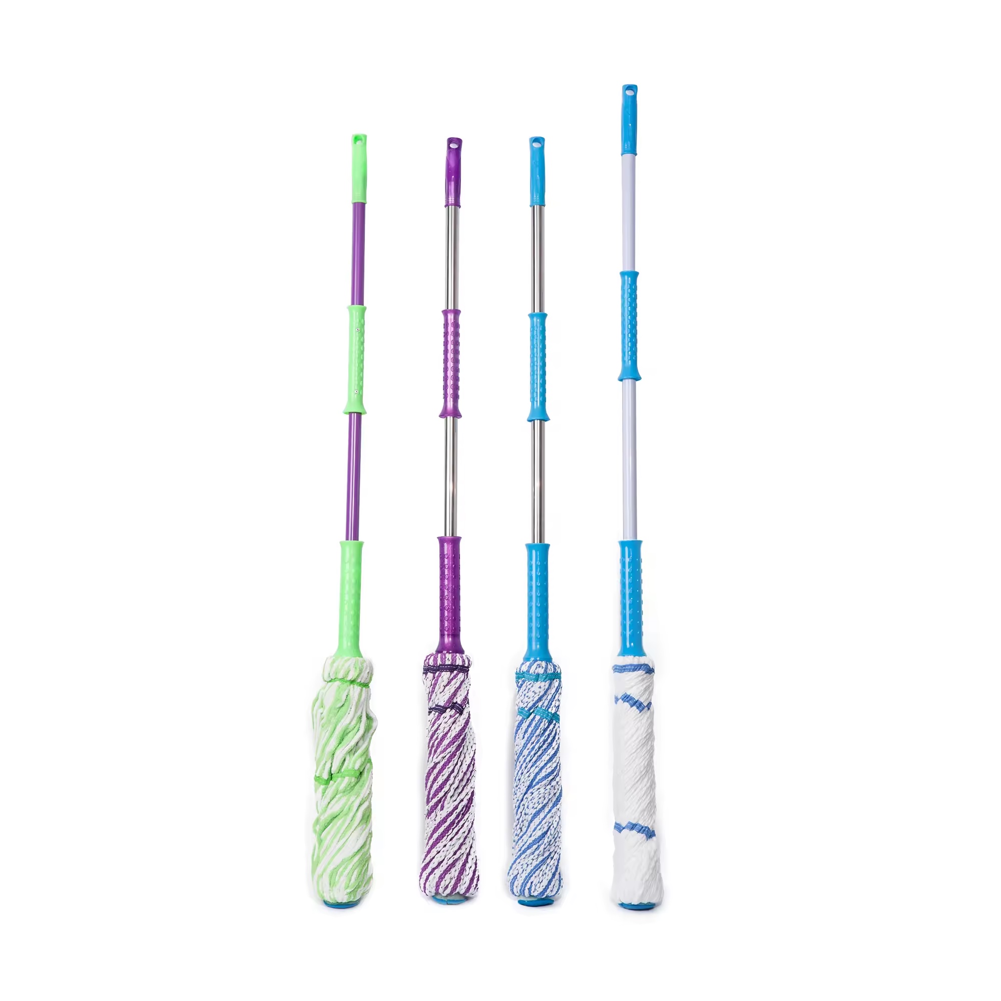 Professional industrial floor cleaning microfiber strip mop head twist microfiber mop