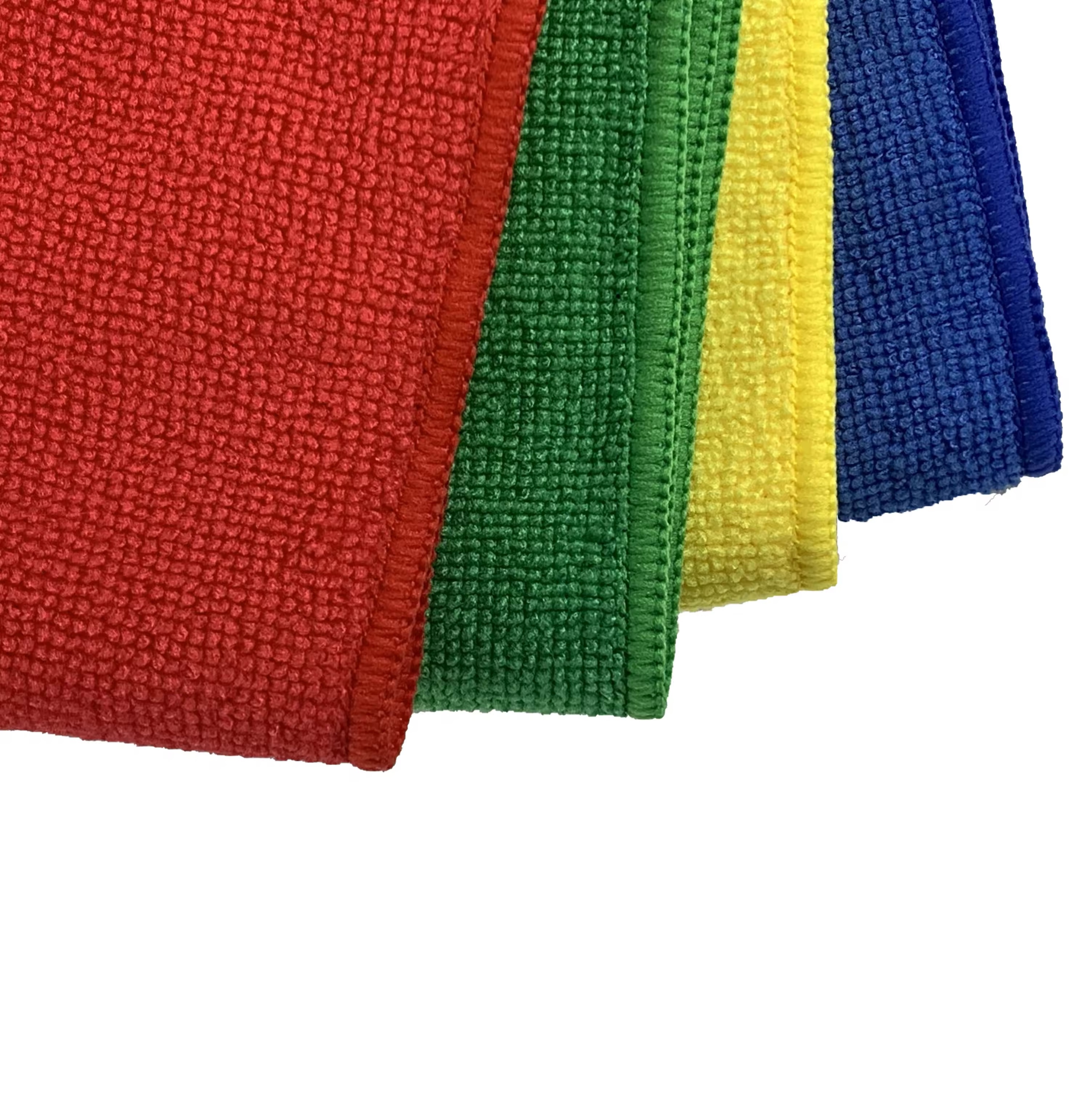 Household high quality microfiber kitchen dish cleaning clothes