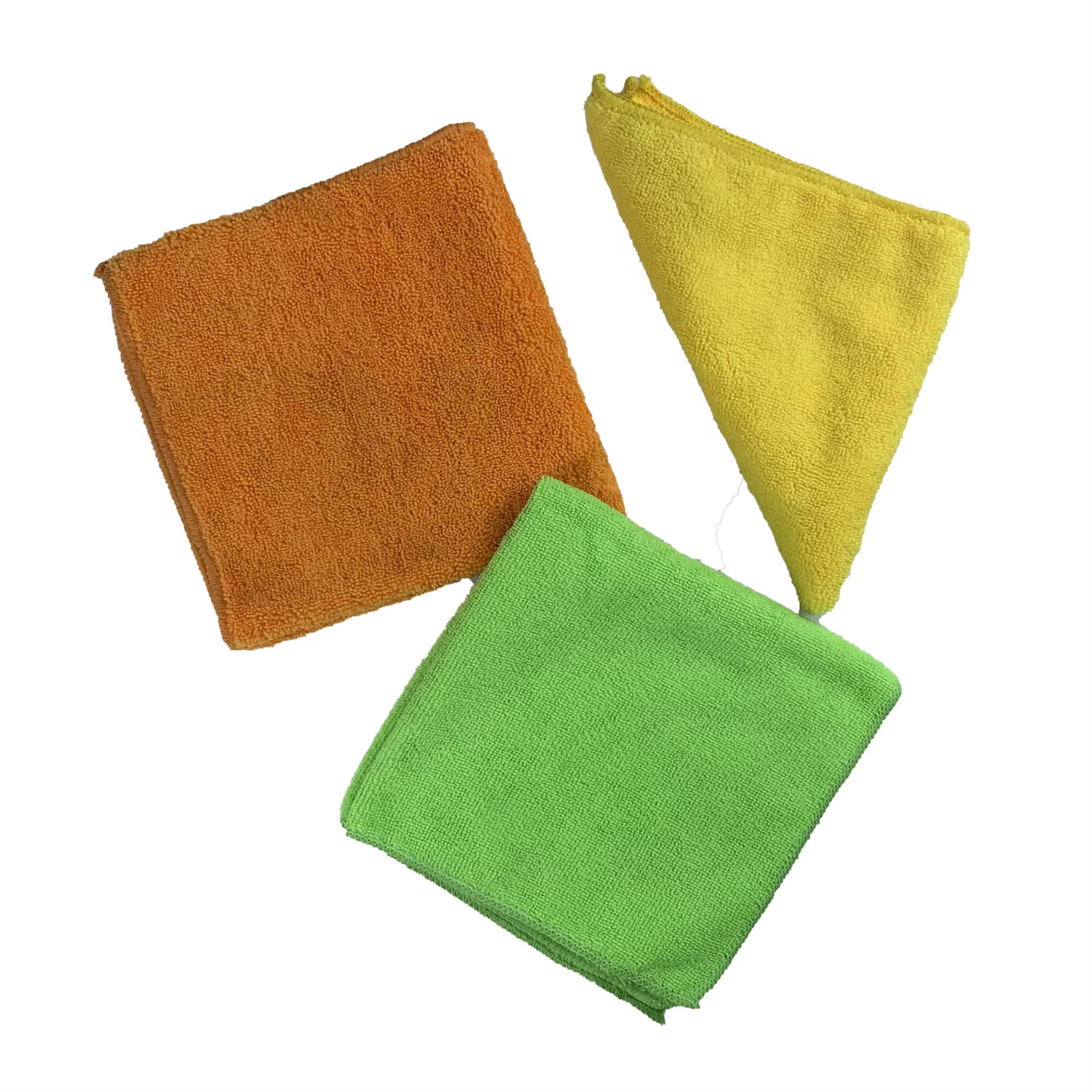 Wholesale Amazon Hot Sale Terry Housework Dishcloth Car Cleaning Cloth Rag Microfiber Kitchen Dish Towel