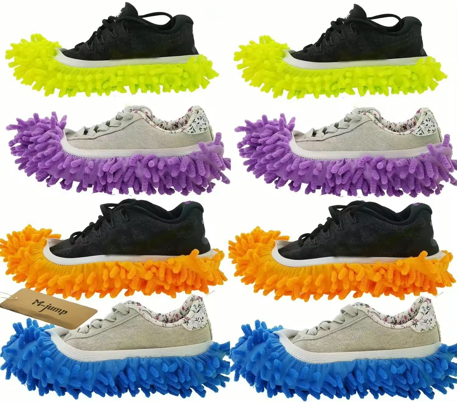 microfiber chenille mop slipper shoes