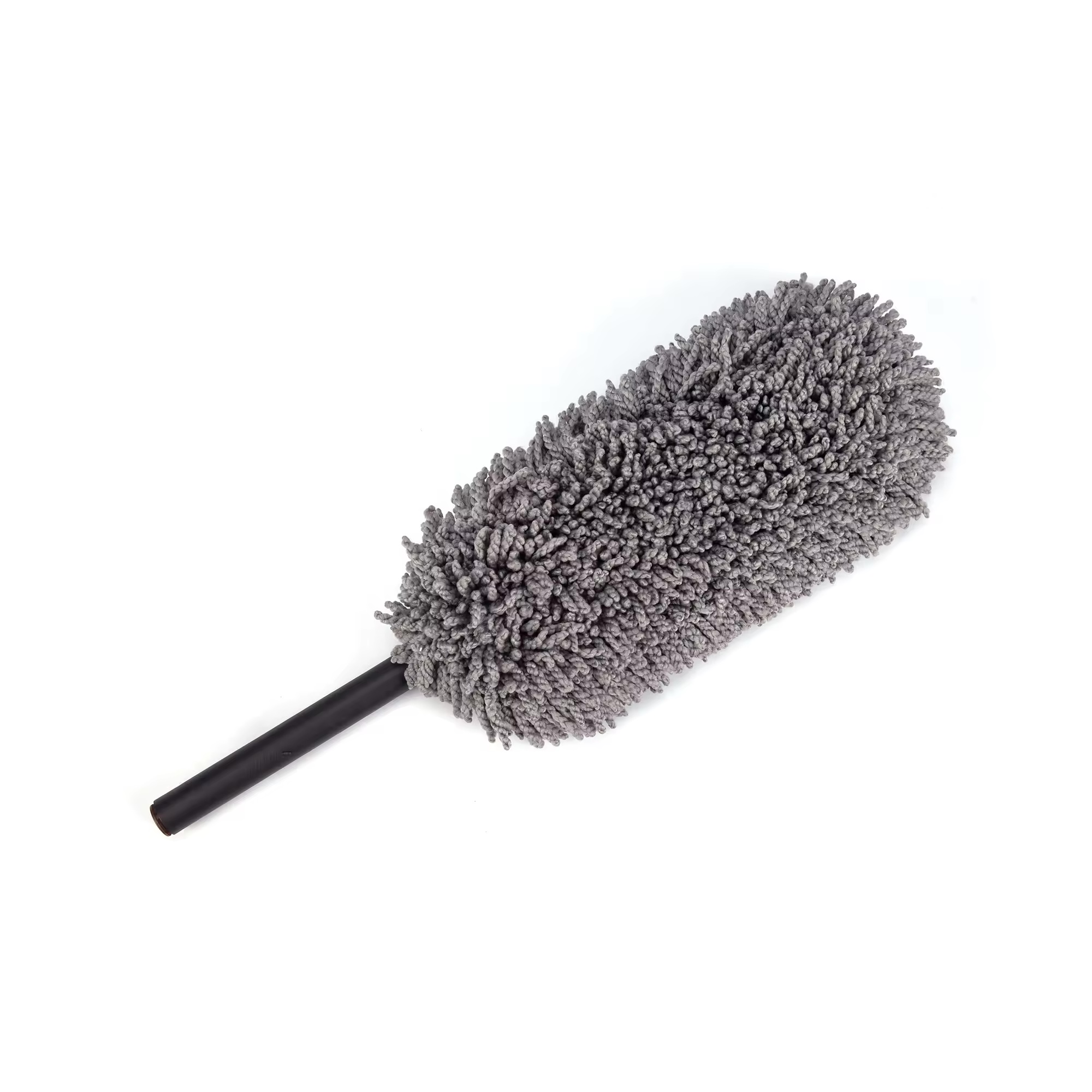 Custom Colored Microfiber Car Clean Duster Cleaning Rotating Car Wash Brushes With Long Handle