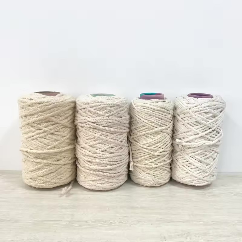 Manufacturing high quality recycled cotton knitting yarn for mops
