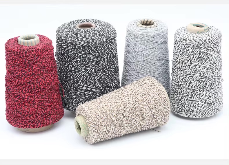 China yarn manufacturers custom color recycled cotton yarn