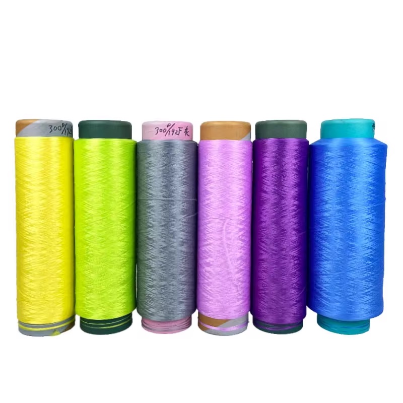 Strength Manufacturer Sale 300D/192F Strong Water Absorption Microfiber Mop Yarn For Make Mop Head