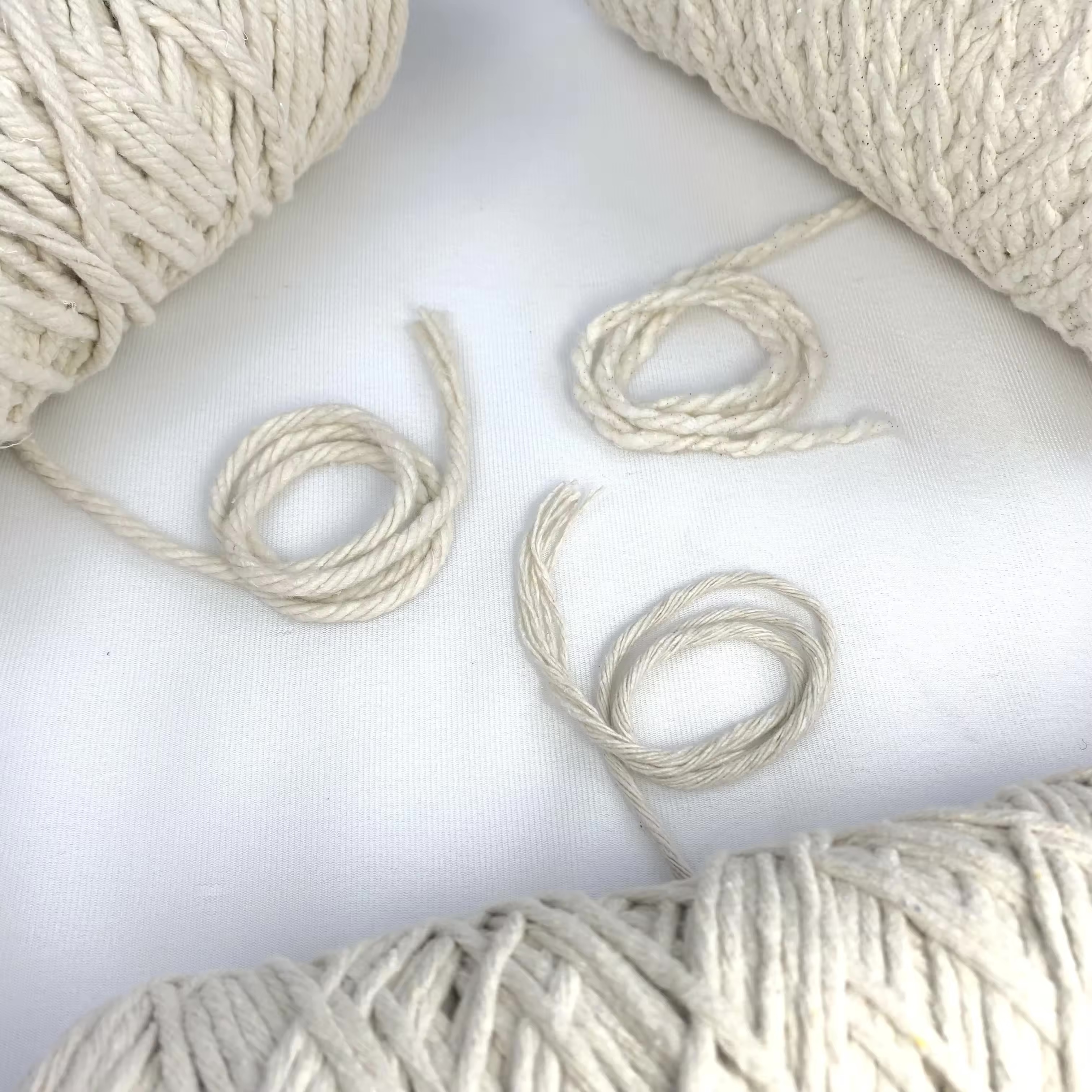 Manufacturing custom thread polyester cotton mop raw material yarn
