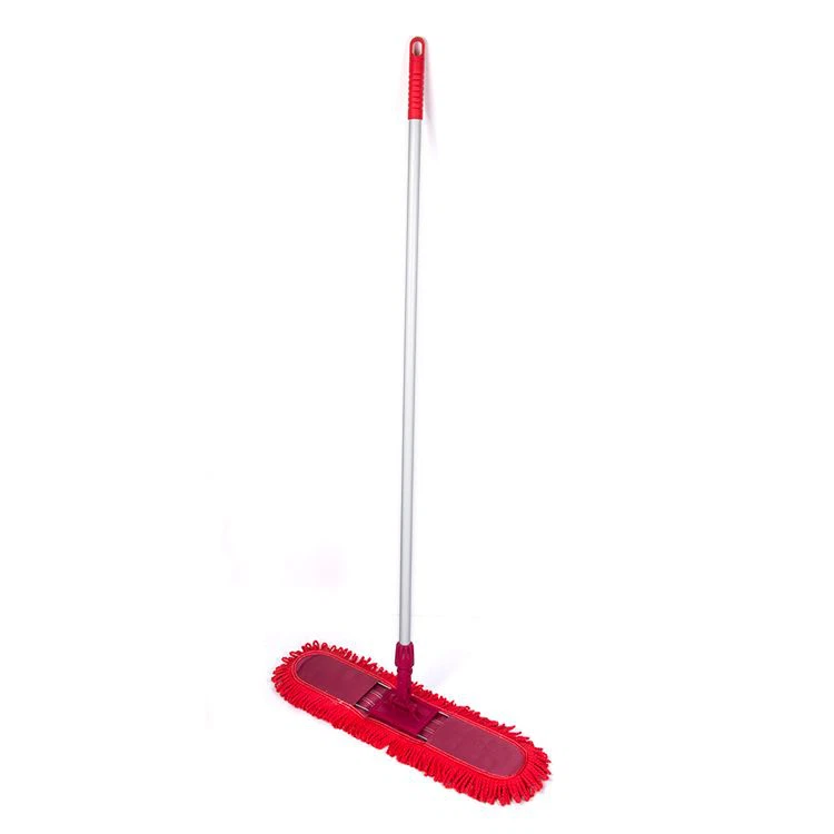 Red Microfiber Cleaning Mop