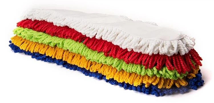 White, red, yellow, blue, green, orange, etcs Mop Head Microfiber