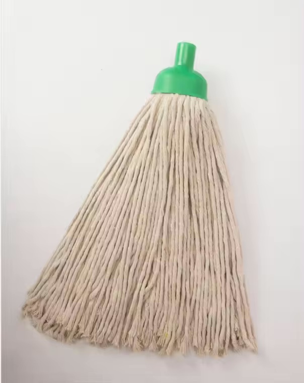 Green yarn cotton Round Mop Head Refill Replacement Mop Head For Floor Cleaning product